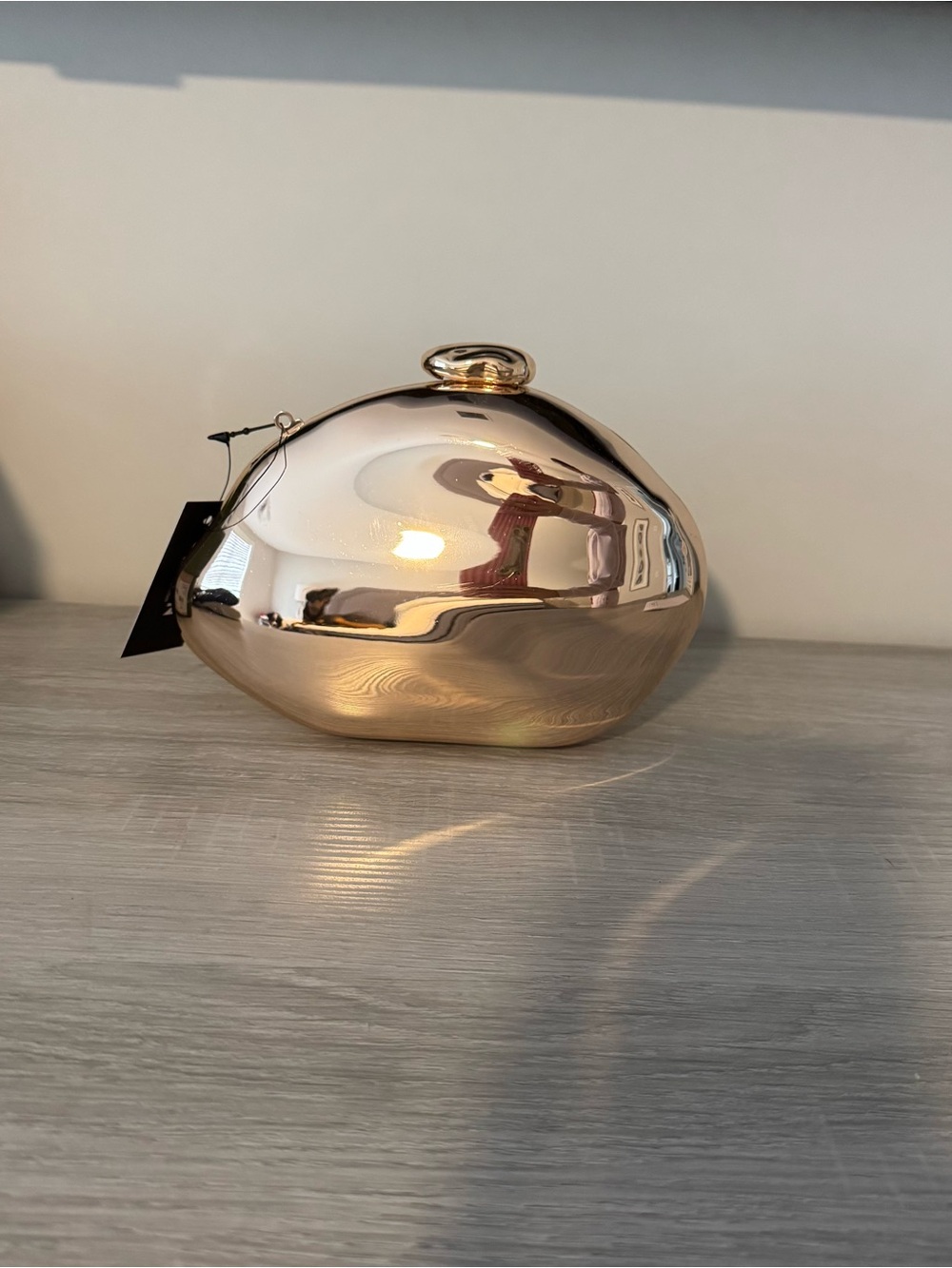 Gold Stone Clutch Bag - Picture 4 of 6